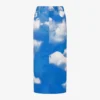 Archive Clouds cotton bull skirt