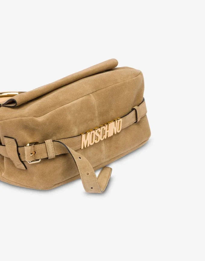 Braided Suede Handle Me Bag