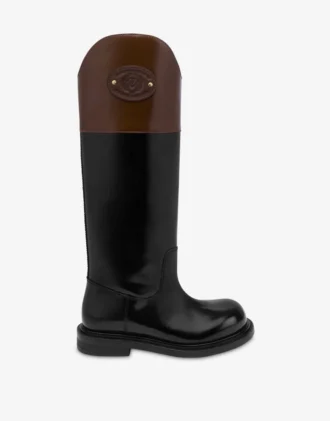 Calfskin boots