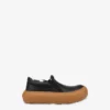 Calfskin slip-on trainers