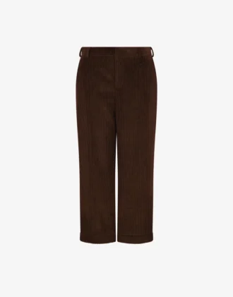 Corduroy crop pants