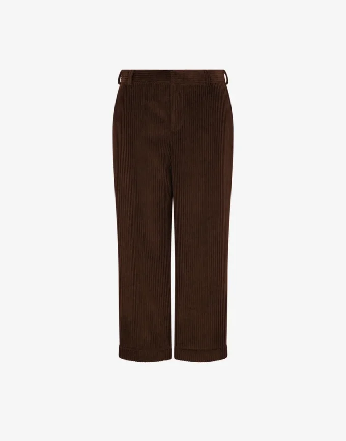 Corduroy crop pants