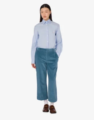 Corduroy crop pants