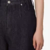 Cotton denim pants