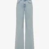 Cotton denim trousers