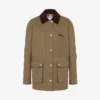 Cotton diagonal jacket