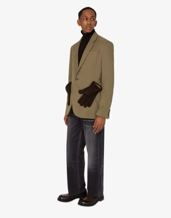 Cotton diagonal jacket Cotton diagonal jacket