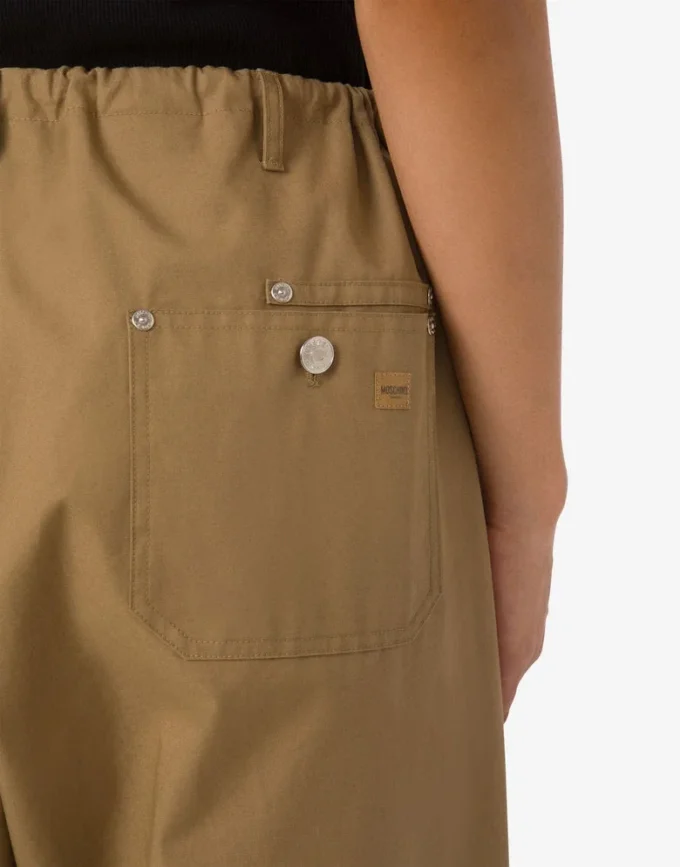 Cotton twill trousers