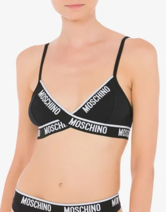 Elastic Logo Band bra