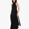 Embroidered cotton poplin dress
