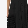 Embroidered cotton poplin dress