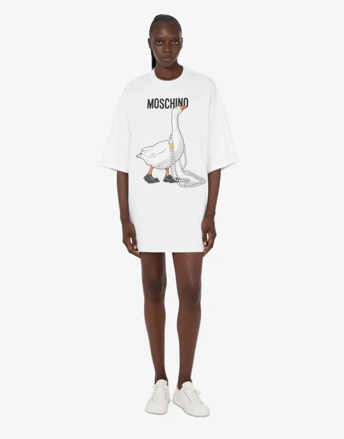 Goose heavy cotton dress
