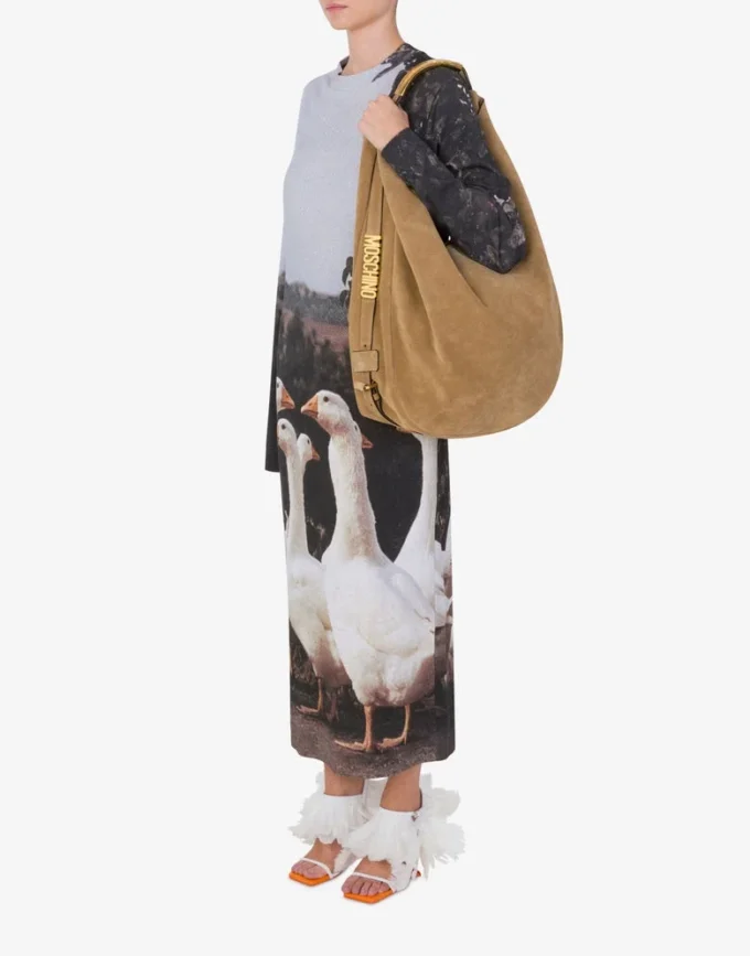 Large Moschino Handle Me Bag