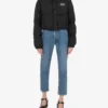Lightweight Nylon Down Jacket Laurel Crown Logo