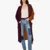 Lightweight silk-blend outerwear