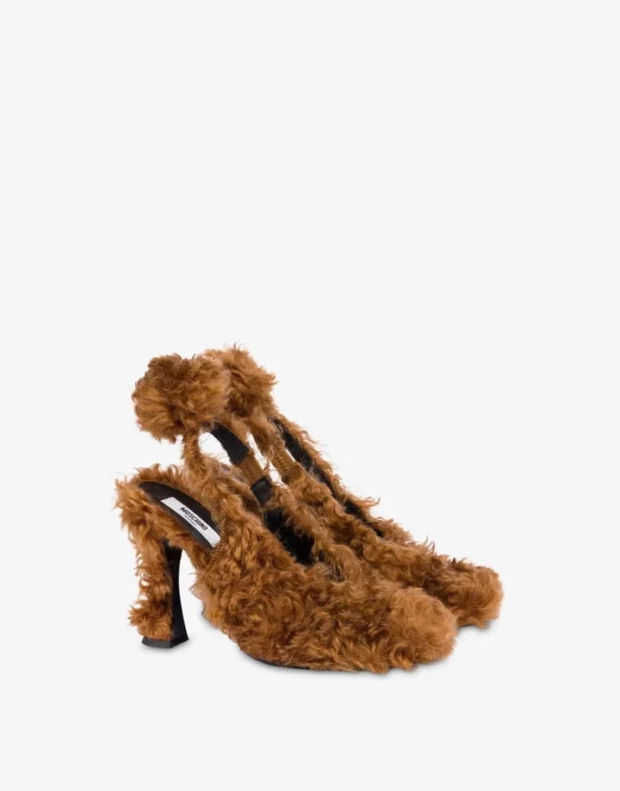 Mohair pumps
