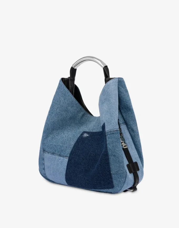 Moschino Handle Me Medium Shoulder Bag