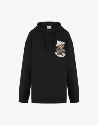 Moschino Teddy Bear Organic Cotton Sweatshirt