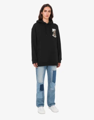 Moschino Teddy Bear Organic Cotton Sweatshirt