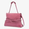 Moschino Tie Me bag in suede Medium