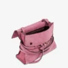 Moschino Tie Me bag in suede Medium
