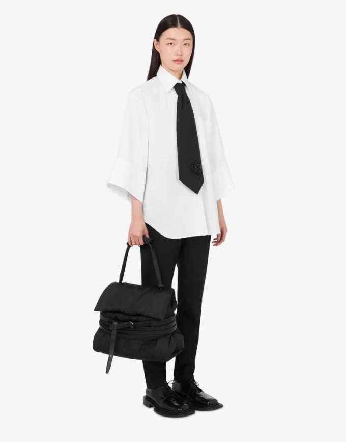 Moschino Tie Me Medium Hand Bag