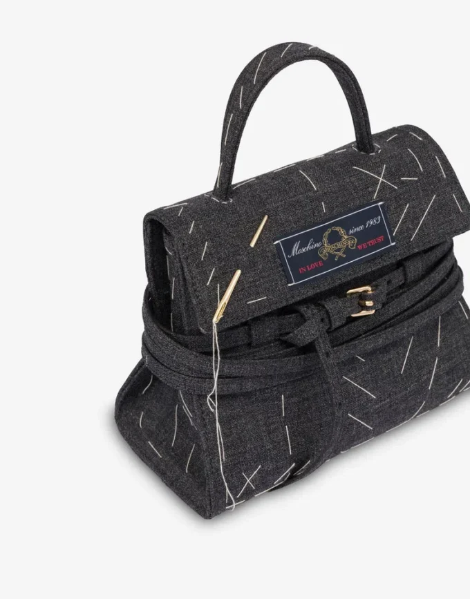 Moschino Tie Me Small Hand Bag