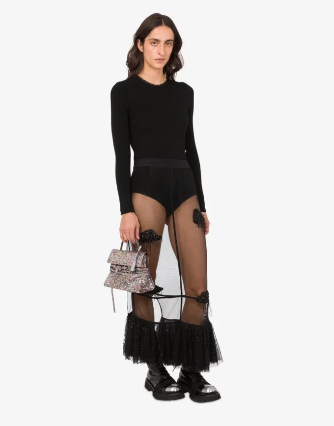Moschino Tie Me Small Hand Bag