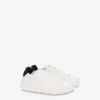 Nappa leather and lambskin sneakers