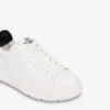 Nappa leather and lambskin sneakers
