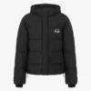 Nylon Puffer Jacket Laurel Crown Logo