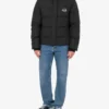Nylon Puffer Jacket Laurel Crown Logo