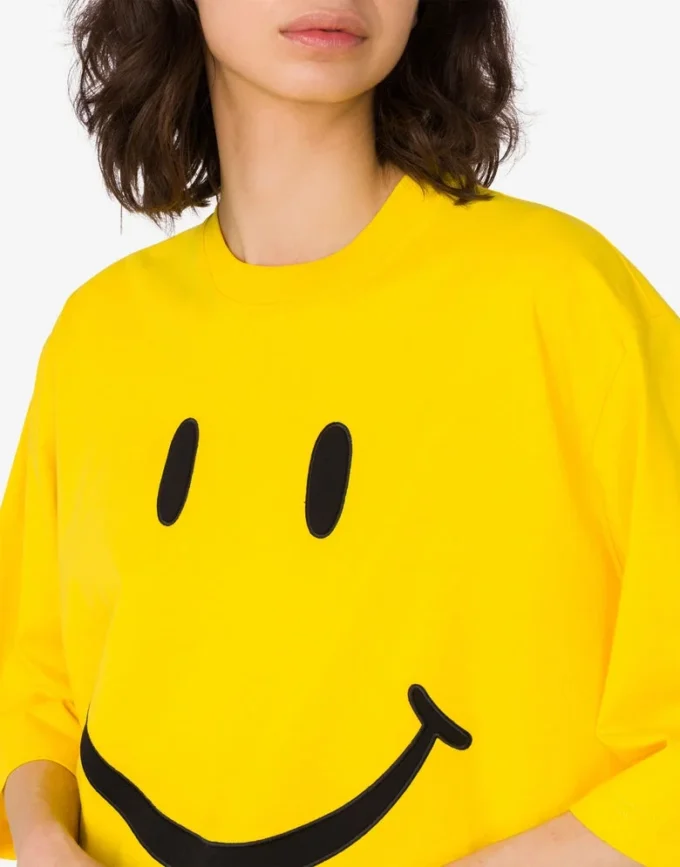 Organic cotton jersey T-shirt Smiley®