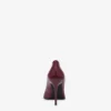 Patent leather pumps