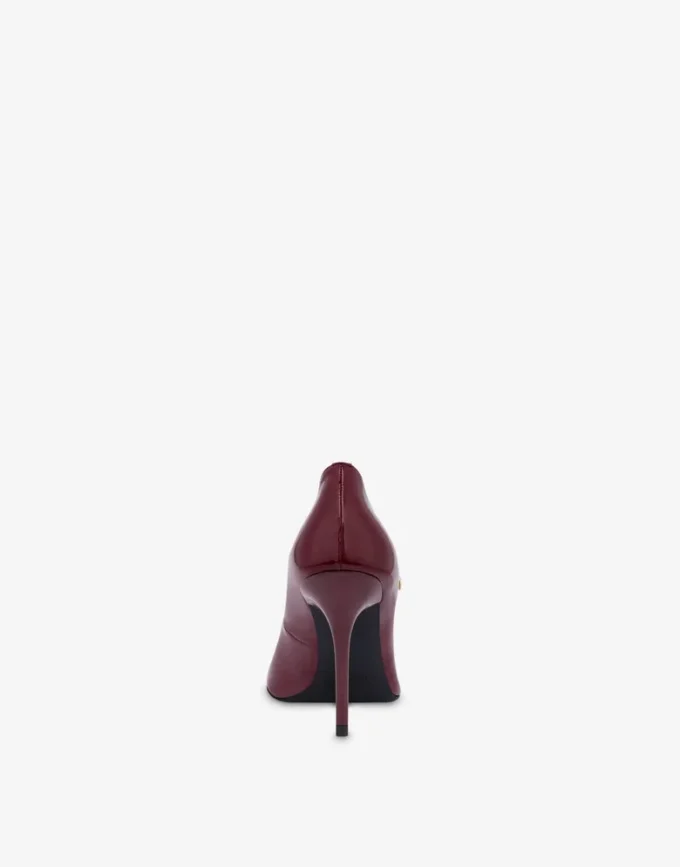 Patent leather pumps