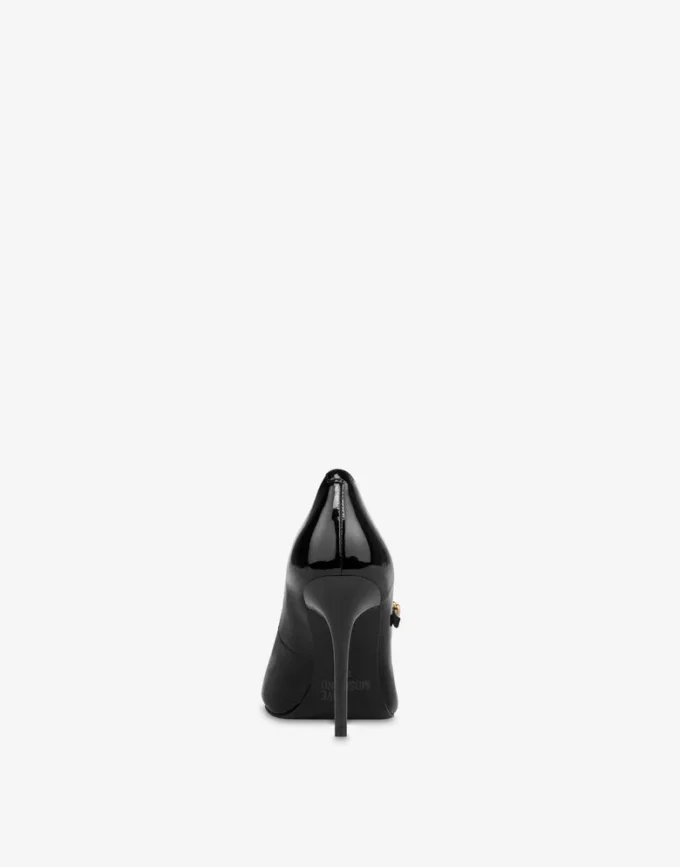 Patent leather pumps