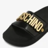 Pool slides in PVC Lettering Logo