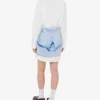 Printed cotton poplin dress