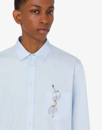 Printed cotton poplin shirt Printed cotton poplin shirt