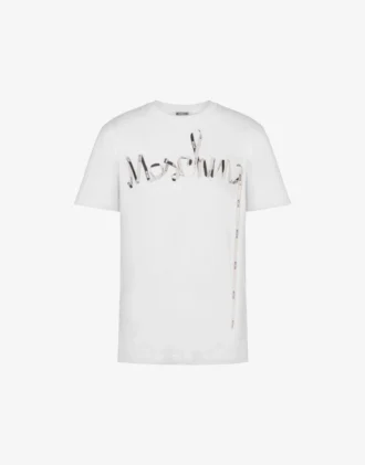 Printed organic cotton jersey T-shirt