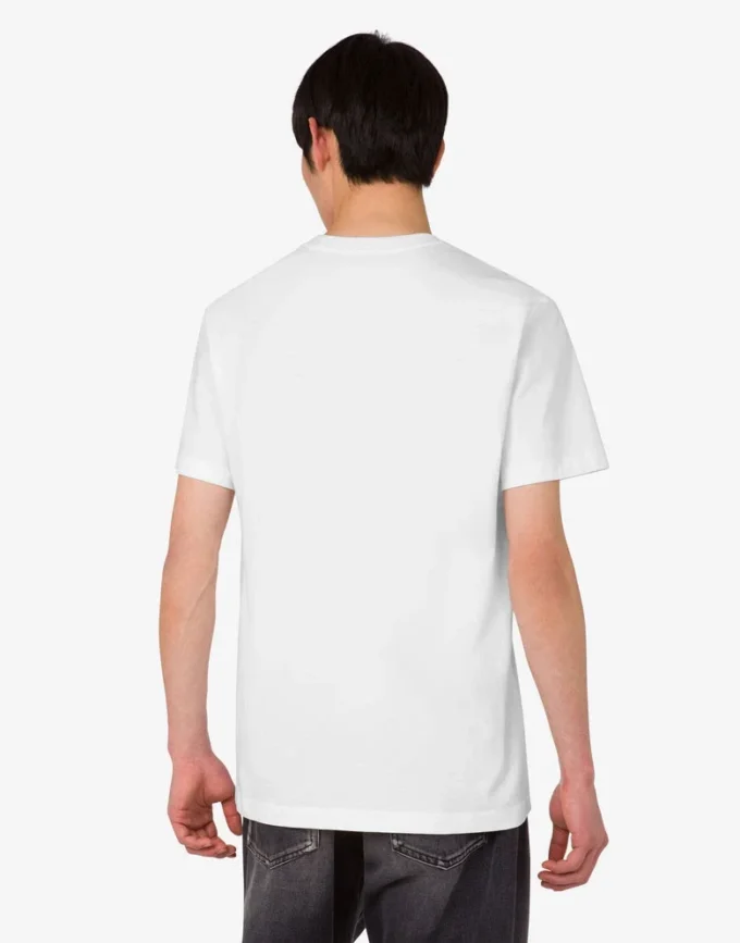 Printed organic cotton jersey T-shirt