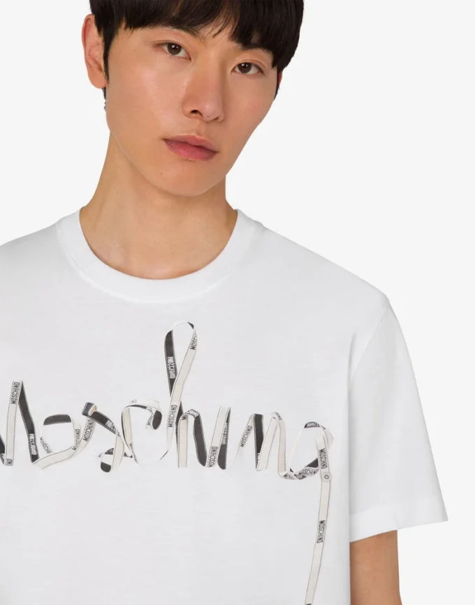 Printed organic cotton jersey T-shirt