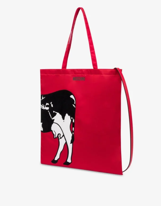 Printed tote Archive Cow