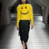 Pullover in brushed mohair Smiley