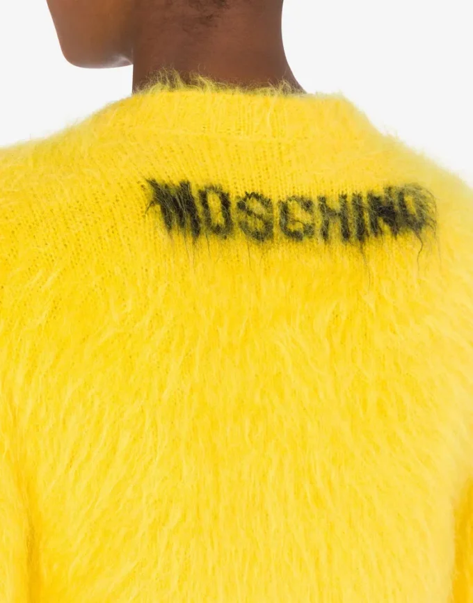 Pullover in brushed mohair Smiley