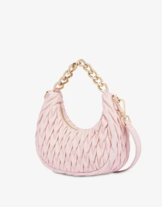 Quilted hobo bag