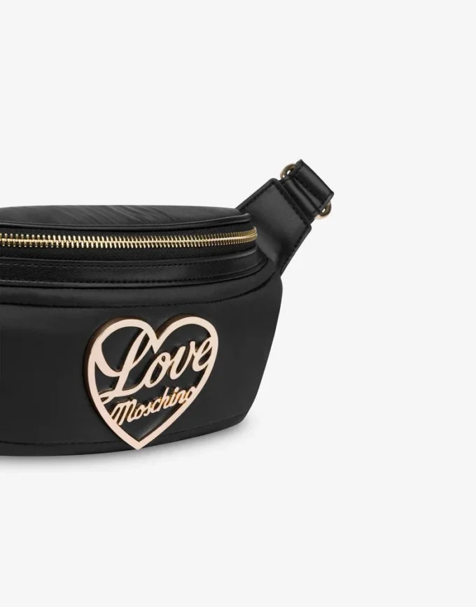 Quilted nylon fanny pack