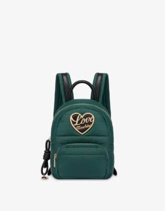 Quilted nylon small backpack Quilted nylon small backpack