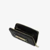 Quilted zip-around wallet