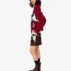 Pony skin miniskirt
